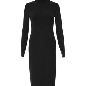 NationLTD Nicole Turtleneck Dress with Back Cutout
